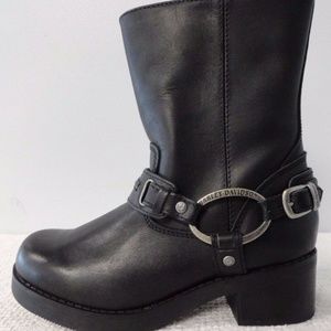 Harley Davidson Christa Boots size 8 Black